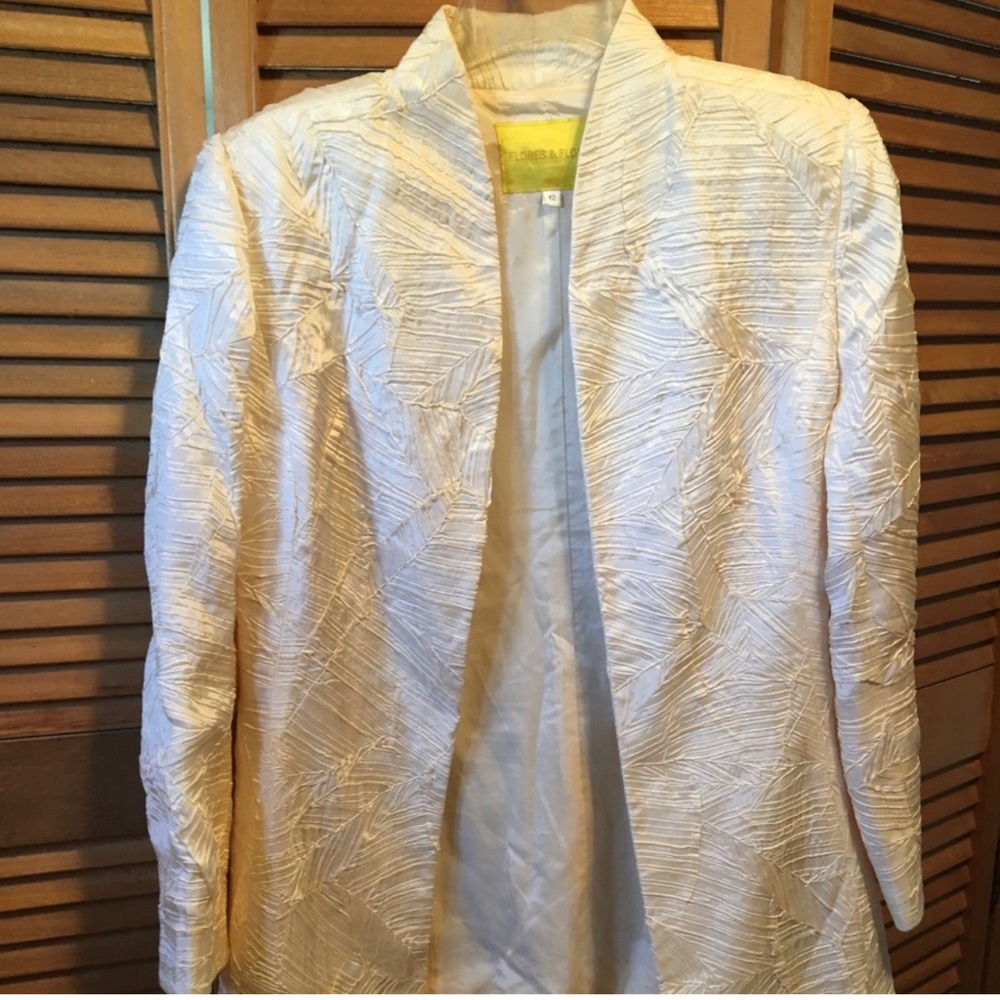 Flores & Flores (Neiman Marcus) Cream Ivory Jacket